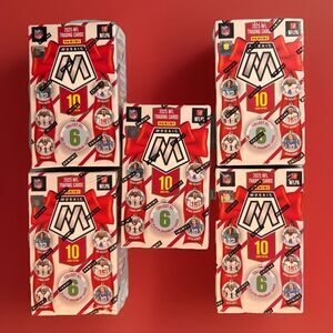 Lot of 5 -2025 Panini NFL Mosaic Holiday Ornament Box Factory Sealed !